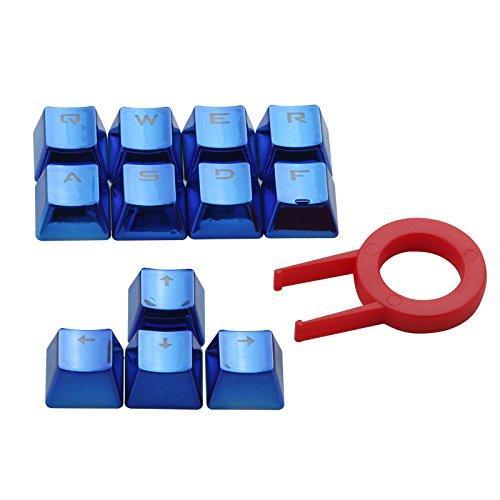 E-Element 12 Key PBT Cherry MX Keycaps - Metallic Blue - أكسسوار لوحة مفاتيح